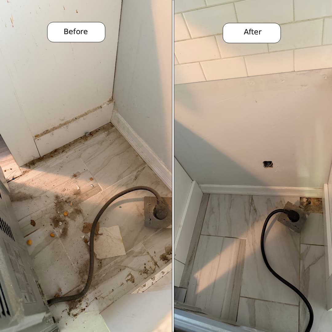 Before and after deep cleaning in Niagara Falls by Cleanson